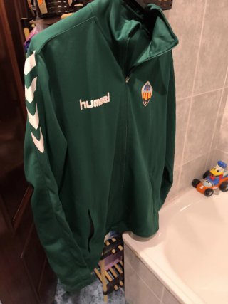 Chaqueta chándal Hummel verde