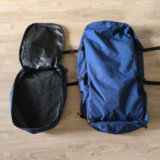 Mochila INESCA 2x1 Trekking Azul