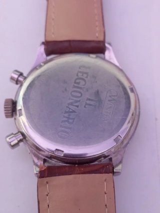 Orologio W Cronografo Nero Marrone