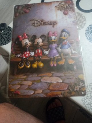 Carteles Metálicos Disney 30x20 cm
