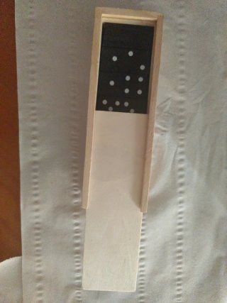 Juego de dominó de madera