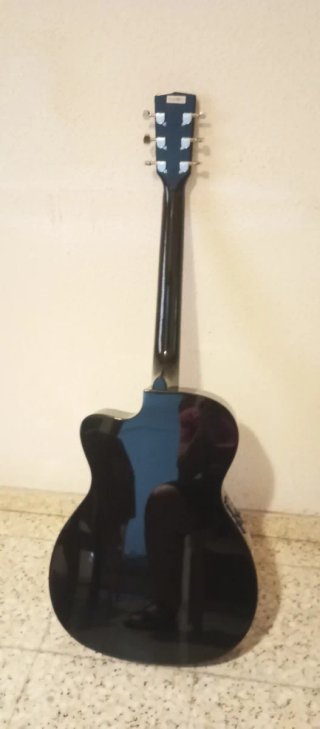 Guitarra Acústica Negra Cort