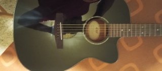 Guitarra Acústica Negra Cort
