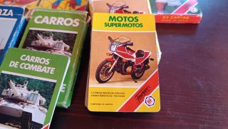 Lote de 9 juegos de cartas vintage