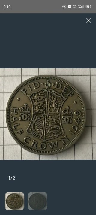 Lote 5 monedas.