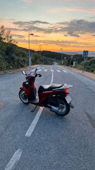 Honda SH125i 2017 ABS Roja
