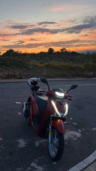Honda SH125i 2017 ABS Roja