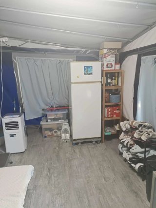 Caravana fija camping Torredembarra