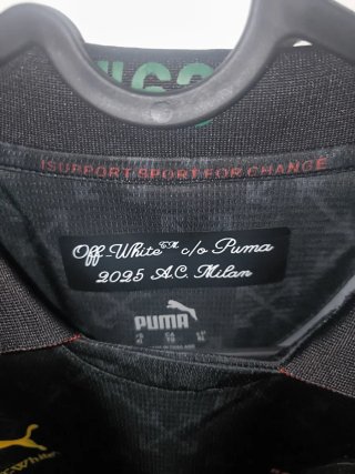 Camiseta A.C. Milan Puma Negra y Verde