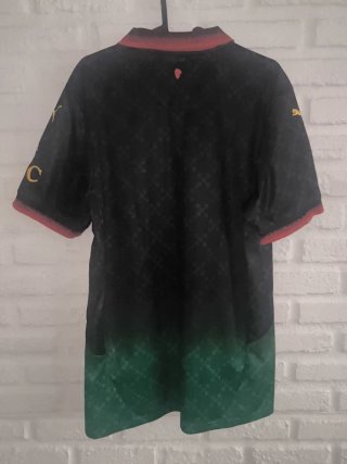Camiseta A.C. Milan Puma Negra y Verde