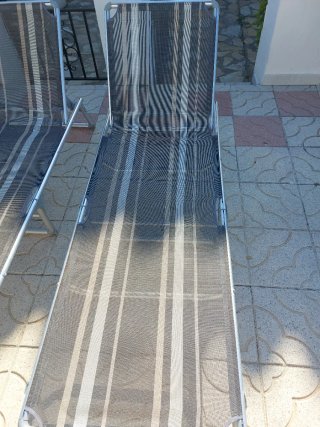2 Tumbonas de jardín/piscina