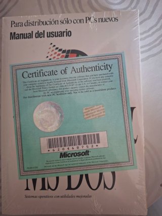 Manual usuario Windows para MS-DOS