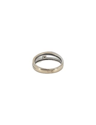 048-01-00021-1 Anillo Oro Blanco 18K con Diamante