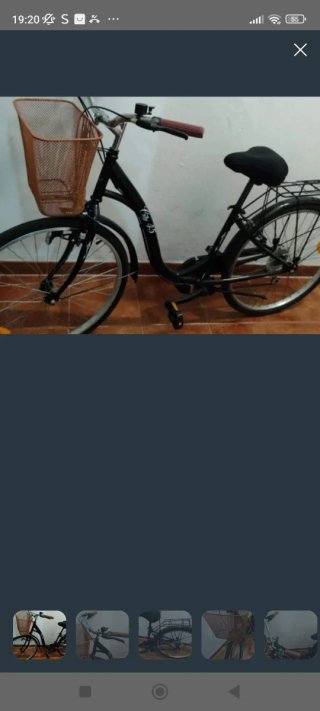 Bicicleta de paseo mujer