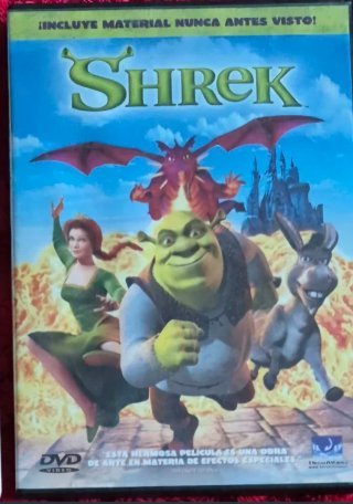 DVD Shrek Película Animada Español