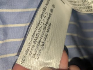 Camisa de rayas para mujer