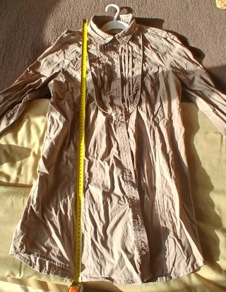 Camisa Atmosphere marrón talla 42