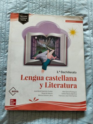 Lengua castellana y Literatura 1.º Bachillerato...