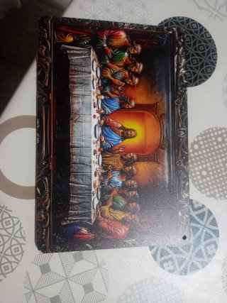 2 Placas Decorativas La Última Cena