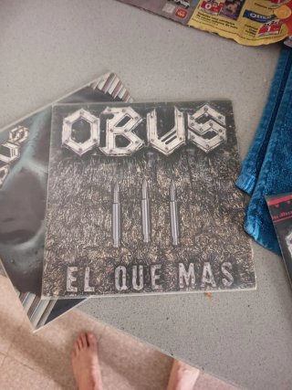 Lote 3 Vinilos Obús Heavy Metal