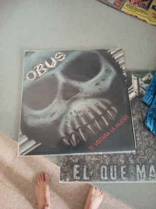 Lote 3 Vinilos Obús Heavy Metal