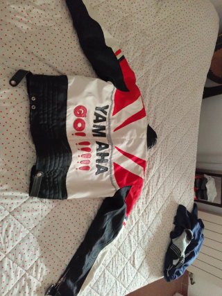 Chaqueta Moto Yamaha Vintage