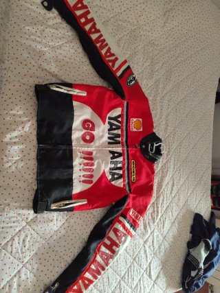 Chaqueta Moto Yamaha Vintage