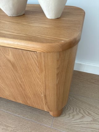 Mueble TV madera natural