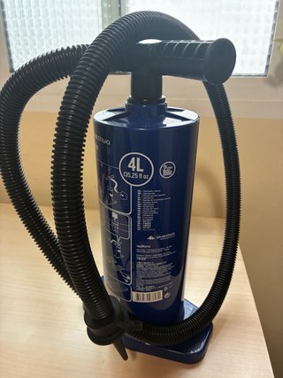 Colchón hinchable Quechua + hinchador