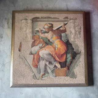 Mattonella decorativa “Sibilla Lirica”