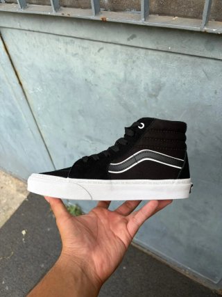 Vans Sk8-Hi nere/bianche