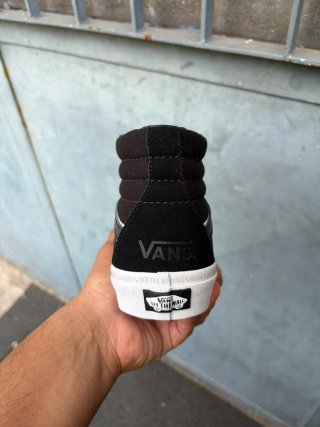 Vans Sk8-Hi nere/bianche