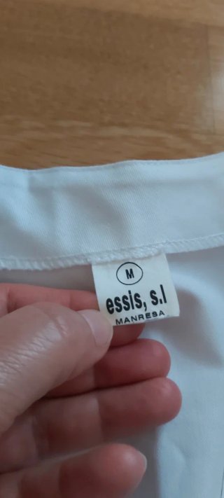 Bata blanca estética