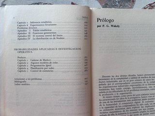 Matemáticas moderna aplicada. Probabilidades, ...