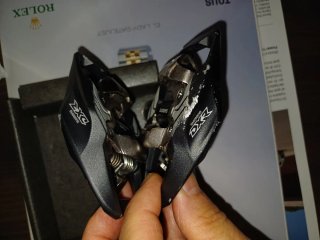 Pedales Shimano DXR PD-MX70 BMX / Enduro, y calas