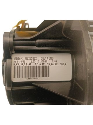 MOTOR CALEFACCION OPEL ASTRA J BERLINA 5P A17DTR