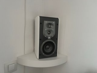Altavoces JBL ES20 Negro y Blanco