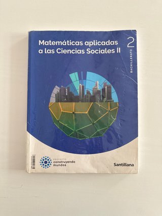 Matemáticas aplicadas a las Ciencias Sociales I...