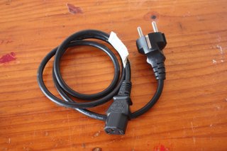 Cable alimentación PC C13/C14 Negro