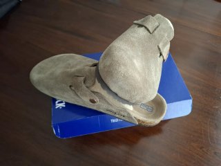 Birkenstock 43 Beige/Marrón