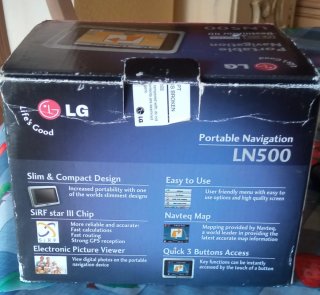 Navegador GPS.Portable Navigation LG. Modelo LN500