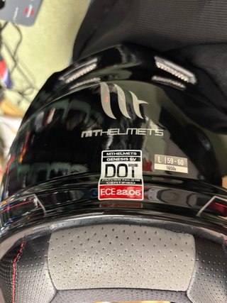 Casco Modular MT Genesis SV Negro