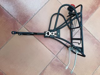 Portaequipajes Bicicleta 26-28 con Luz