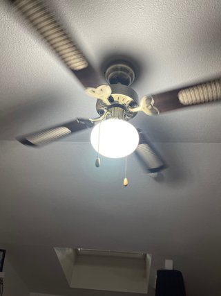 2 Ventiladores de Techo Madera y Metal