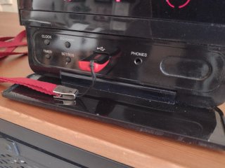 Cadena HI-FI LG Negra