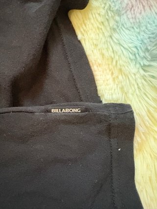 Camiseta Billabong Negra Talla M Dibujo