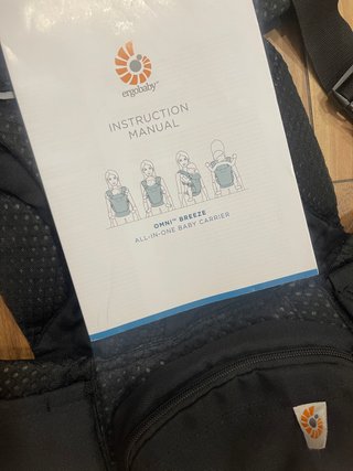 Portabebés Ergobaby Omni Breeze Negro
