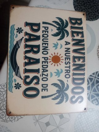 Placas decorativas madera 20x15