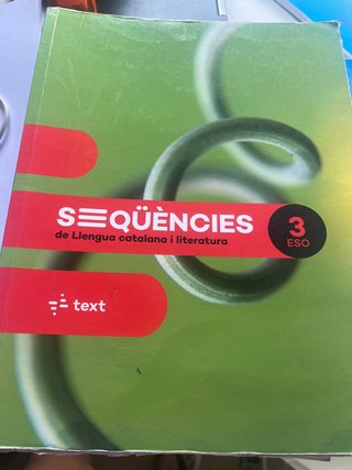 SEQÜÈNCIES de Llengua catalana i literatura 3 ESO
