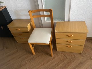 Queda cabecero de cama de madera de 1,20 cm